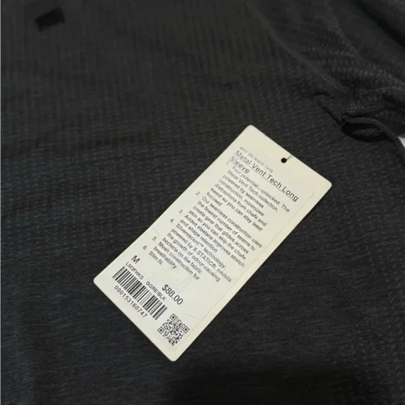 LULULEMON - Metal Vent Tech Long-Sleeve Shirt Size Medium - Picture 2 of 12